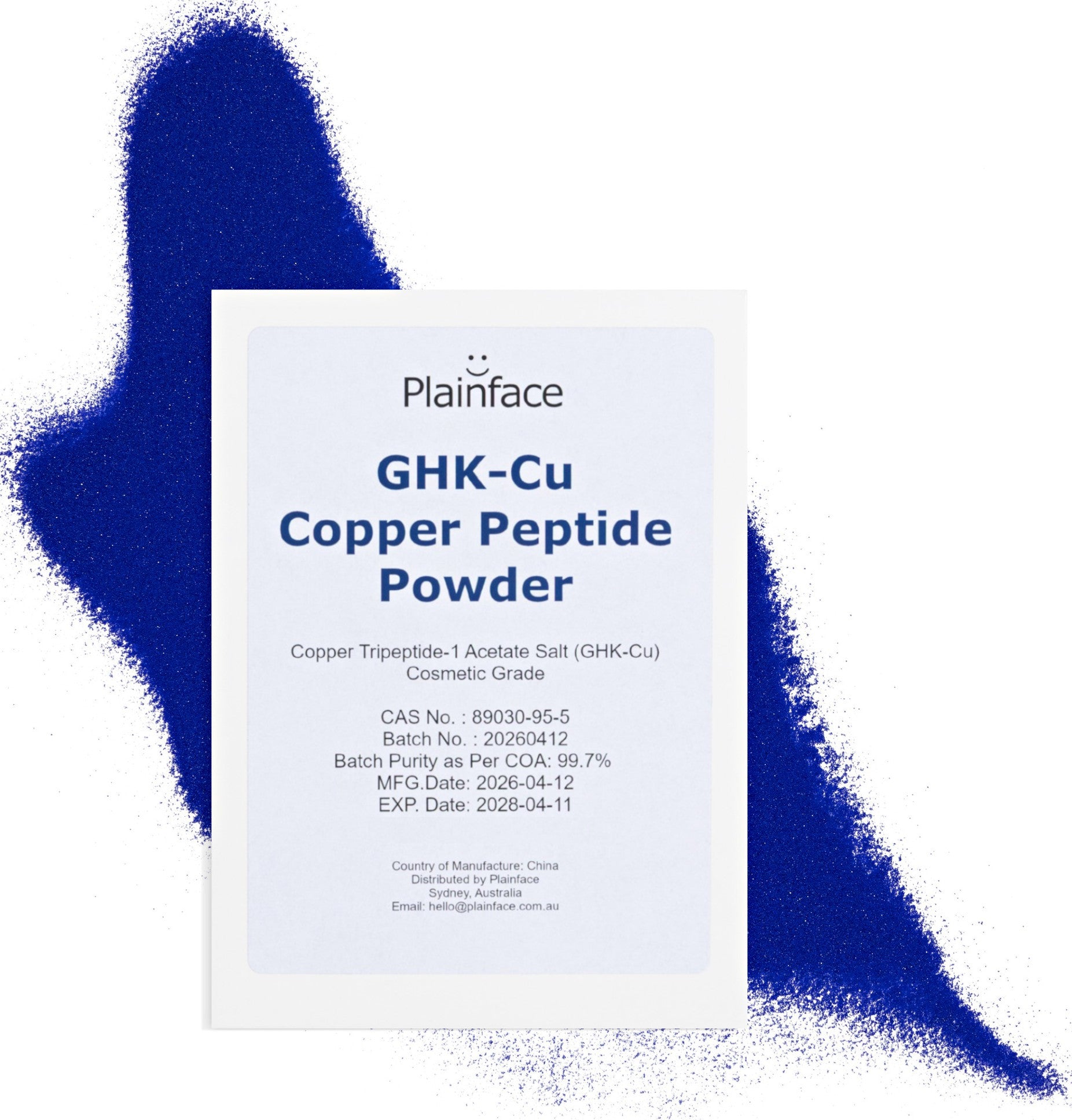 GHK-Cu Copper Peptide Tripeptide-1 Powder